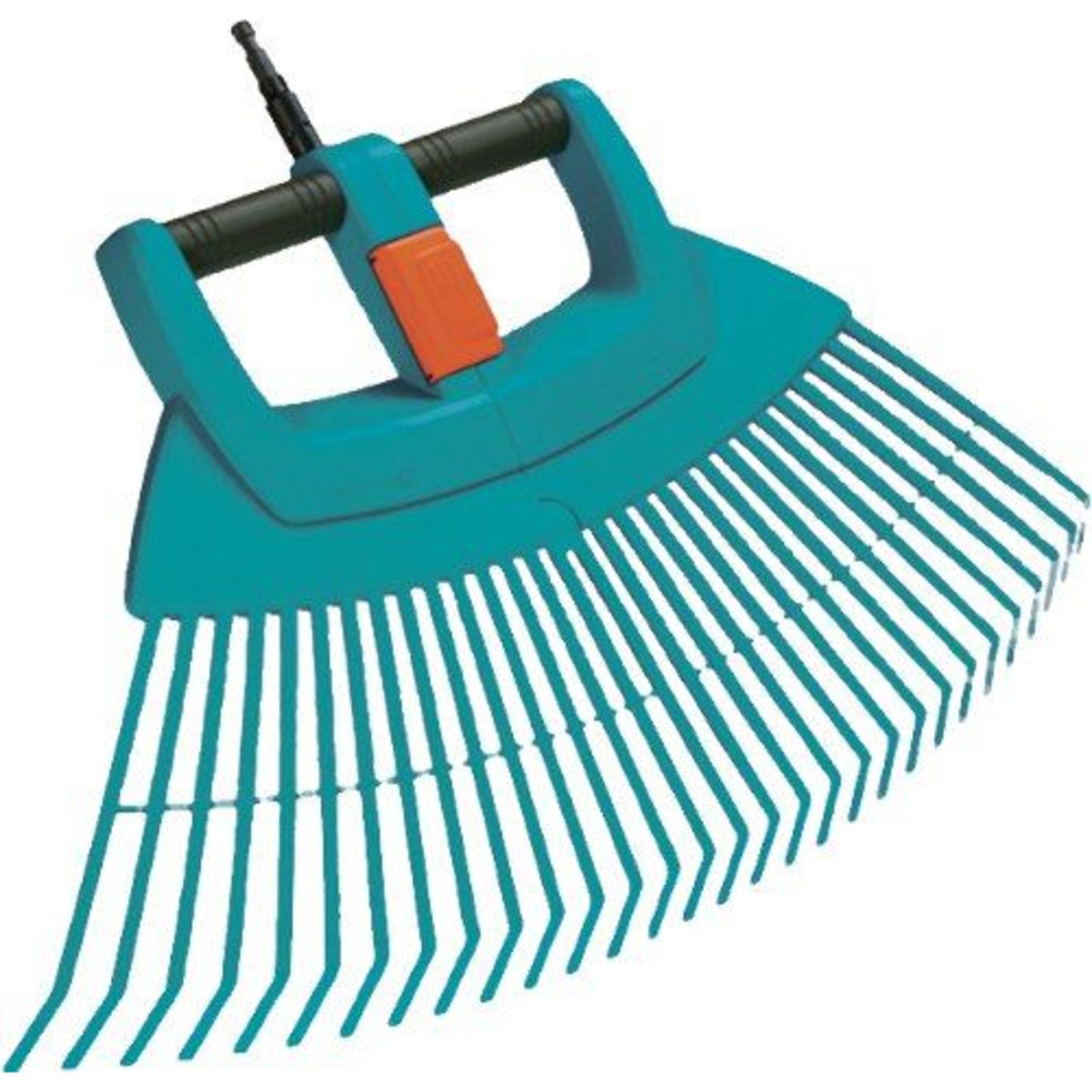 Gardena Combisystem Plastic Fan Broom XXL Vario Turquoise 77cm