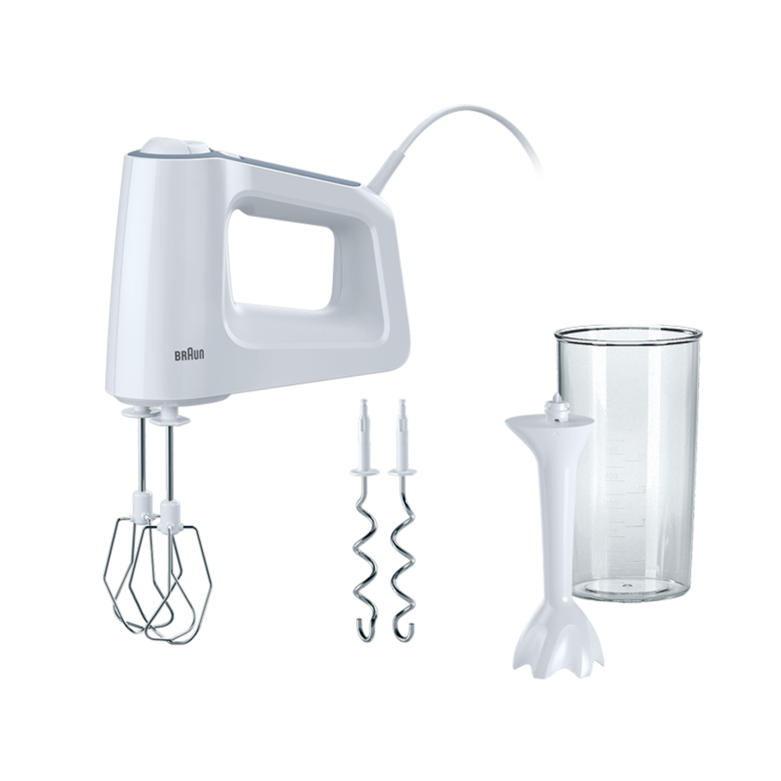 brown MultiMix 3 HM 3105 WH Hand Mixer 500