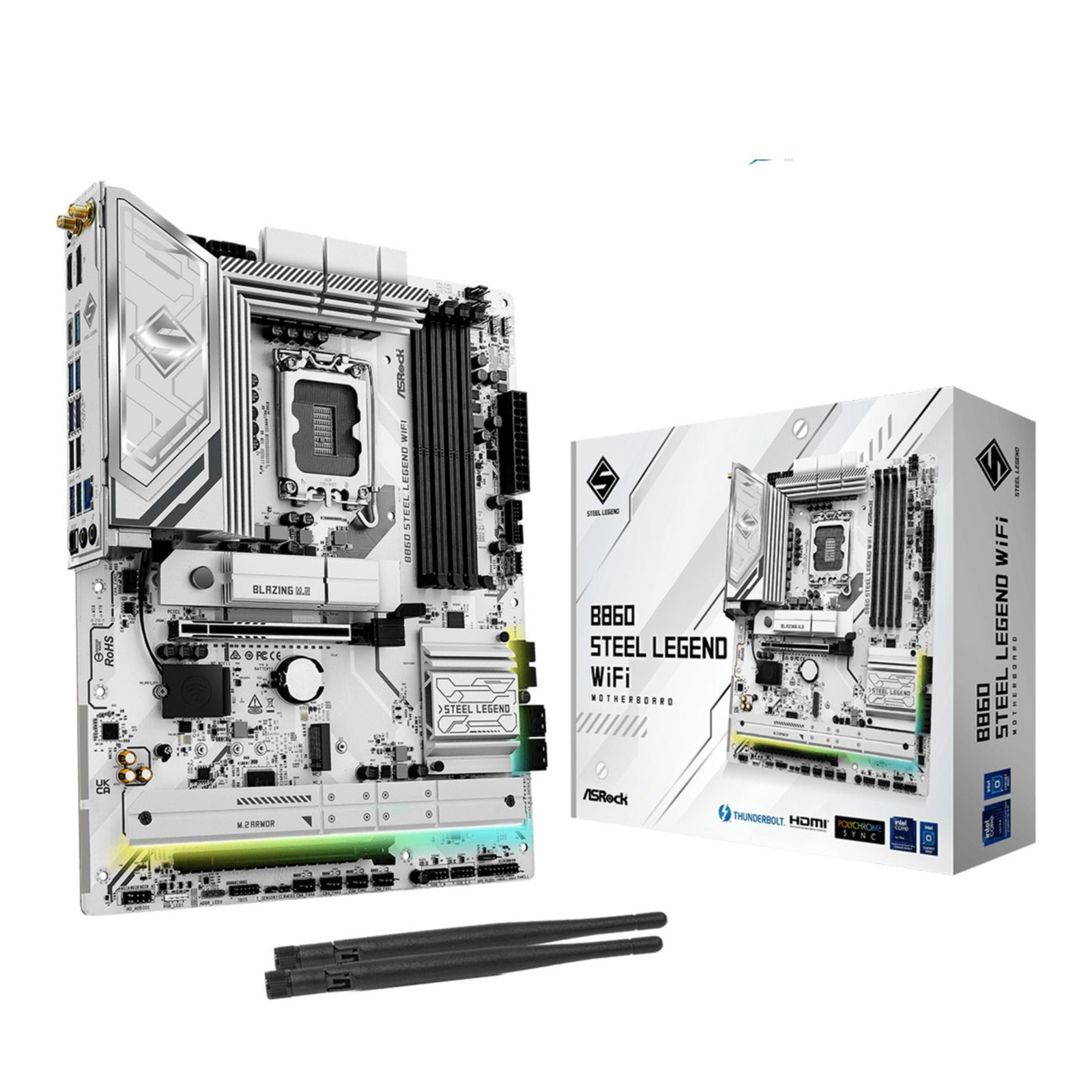 ASRock MB Intel 1851 B860 Steel Legend WiFi