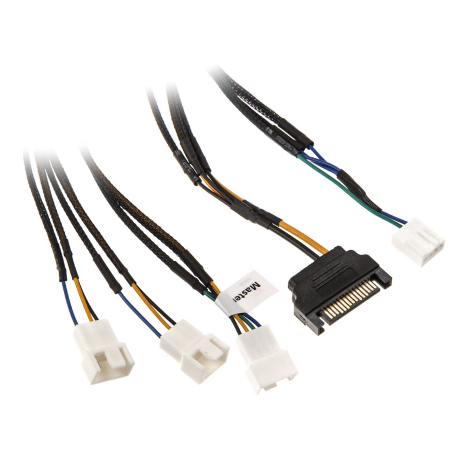 AKASA Flexa FP3S PWM Distribution Cable (3 Fans) Sleeved 30cm