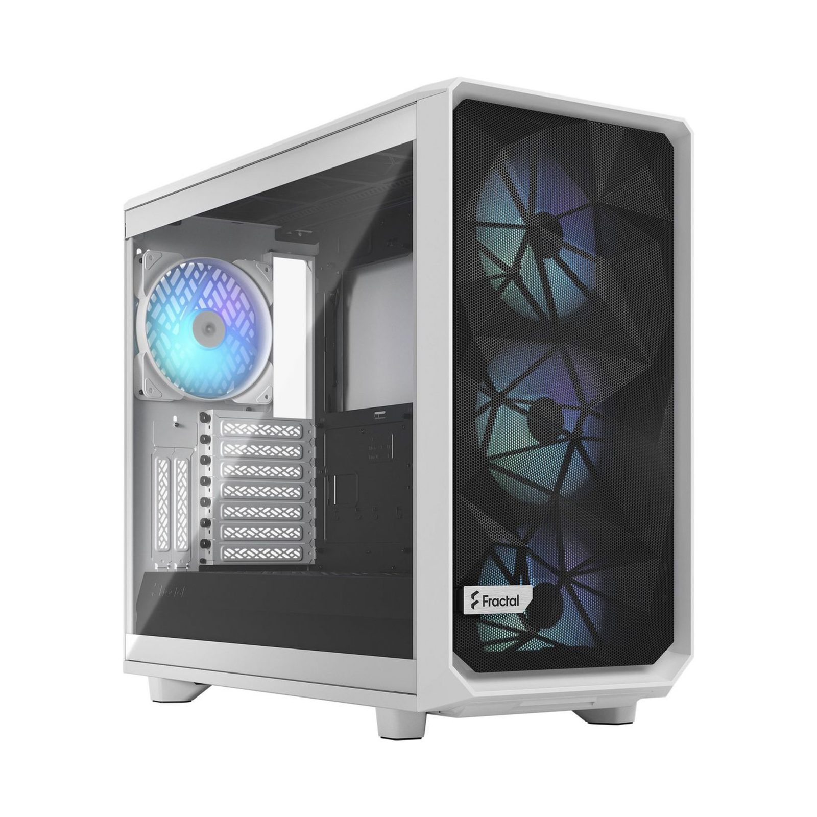 FRACTAL DESIGN Case Meshify 2 RGB White TG Clear Tint