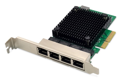 4PORT RJ45 SERVERNIC RTL8125B - 25 GBITS 10/100/1000/2500MBIT/S