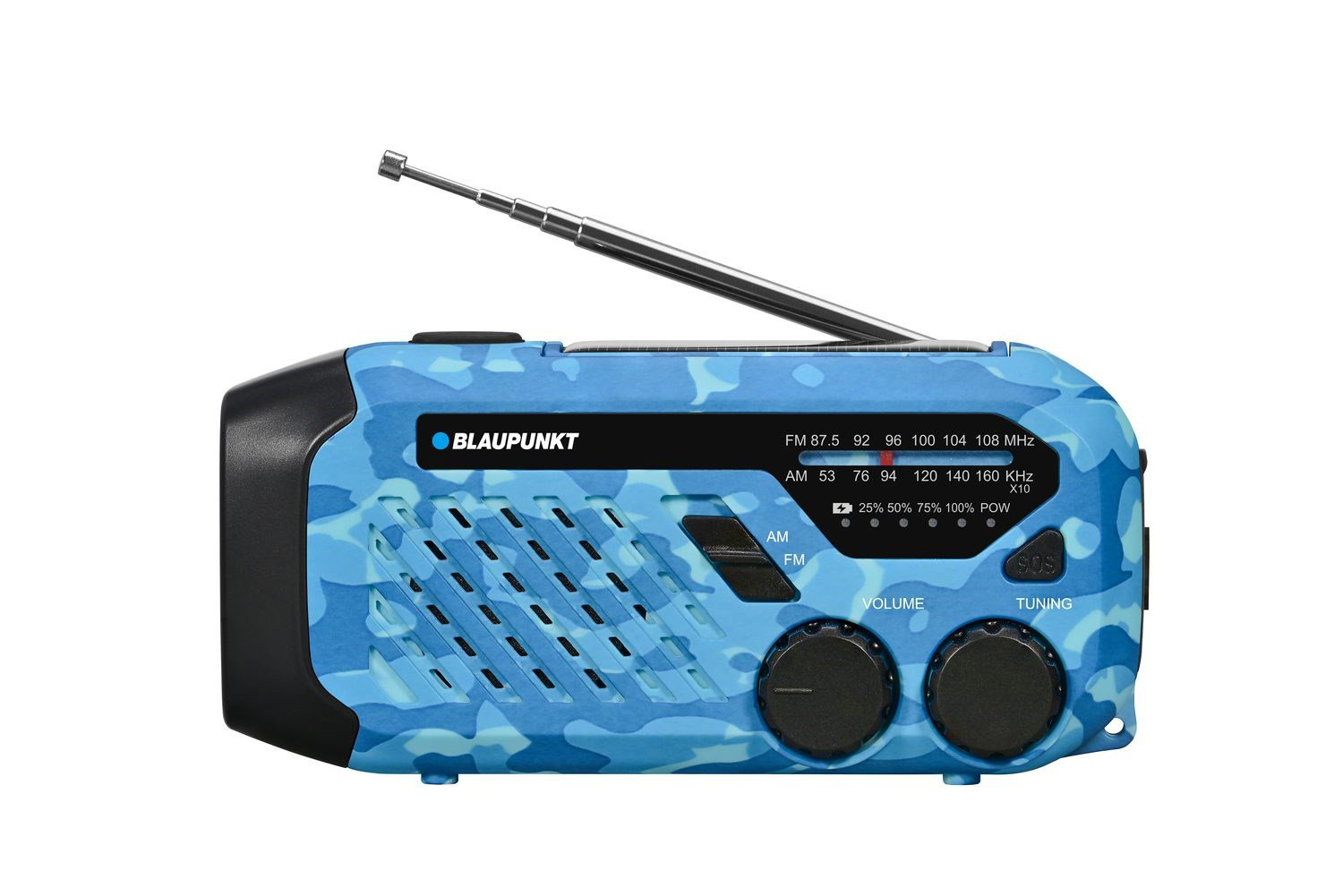 Alarm radio BLAUPUNKT ER10BC, blue camo
