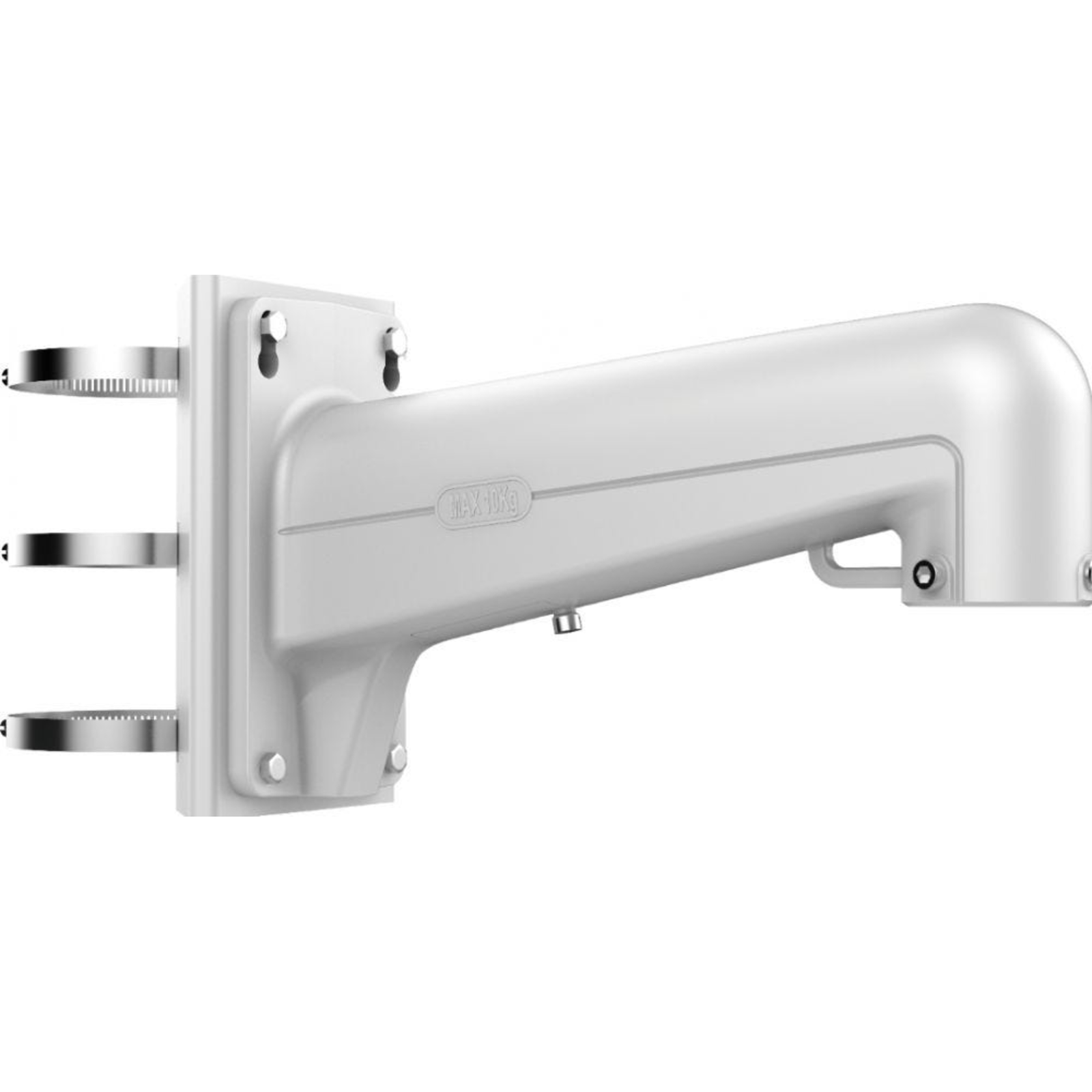 Hikvision Digital Technology DS-1602ZJ Mounting Outdoor Silver Aluminum Steel (DS-1602ZJ-pole)