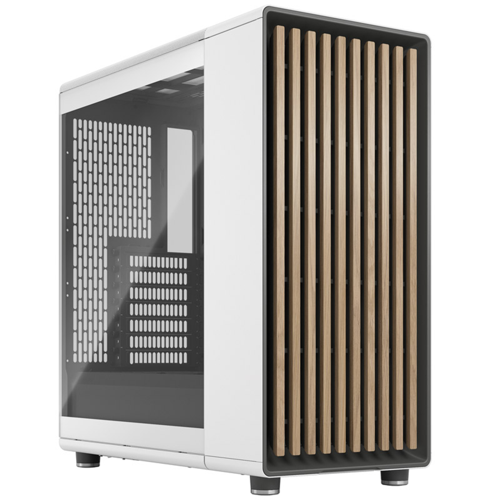 Fractal Design North Tower ATX No Power Supply White