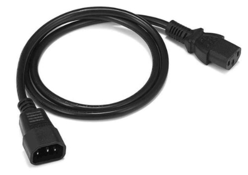 EMEA IEC C14 TO C13 CABLE 1M - FROM PDU TO NETWORK SWITCH