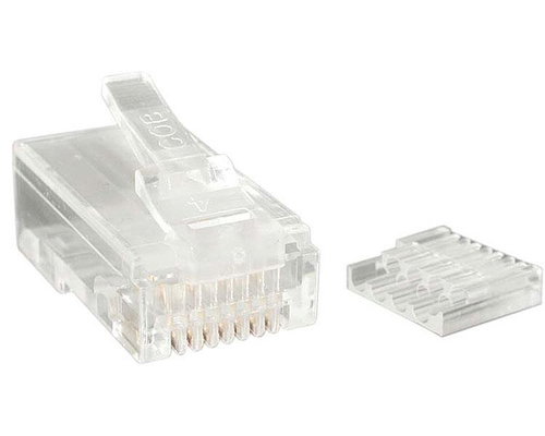 CAT 6 STRANDED MODULAR PLUG - .