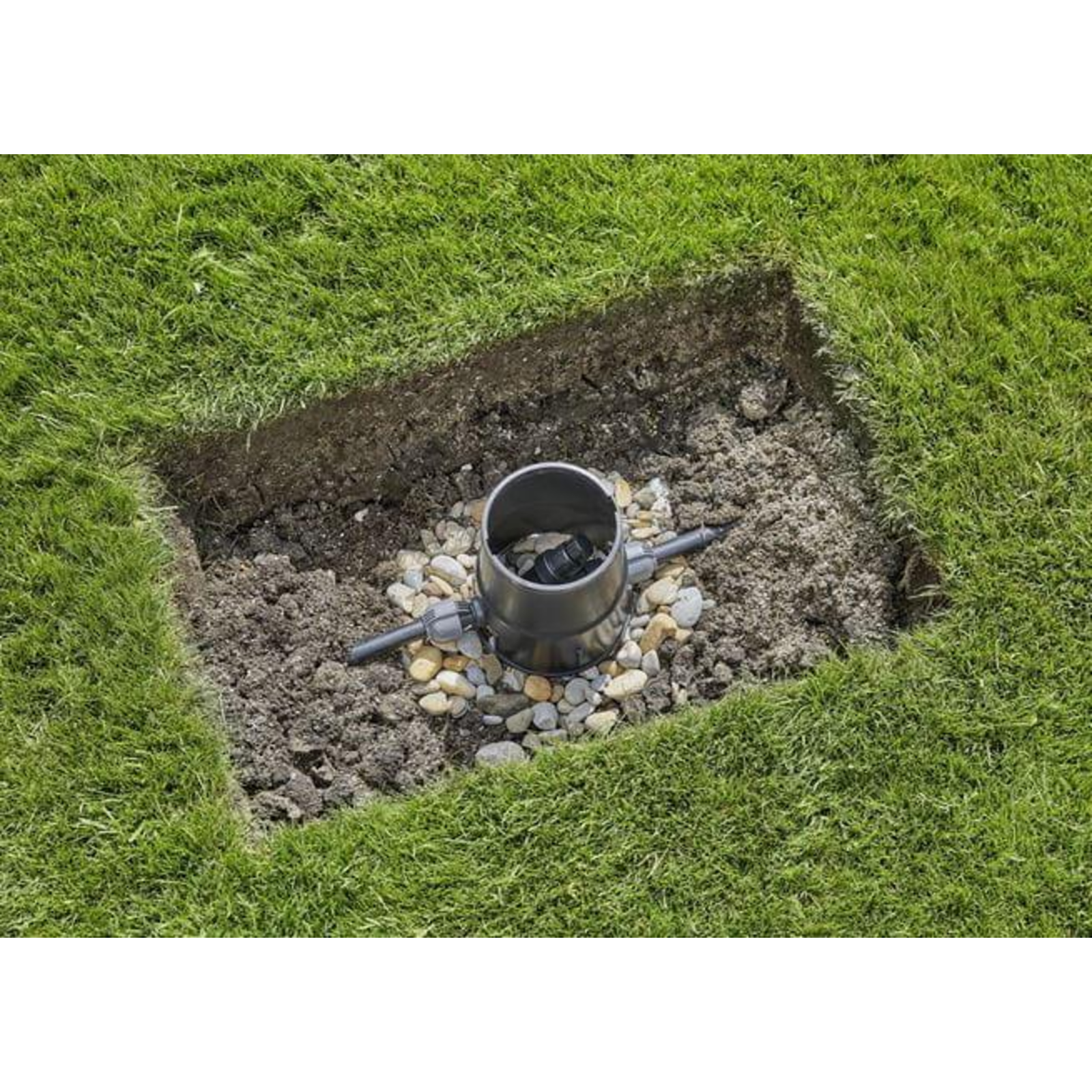 Gardena Sprinkler System Pressure Reducer Black
