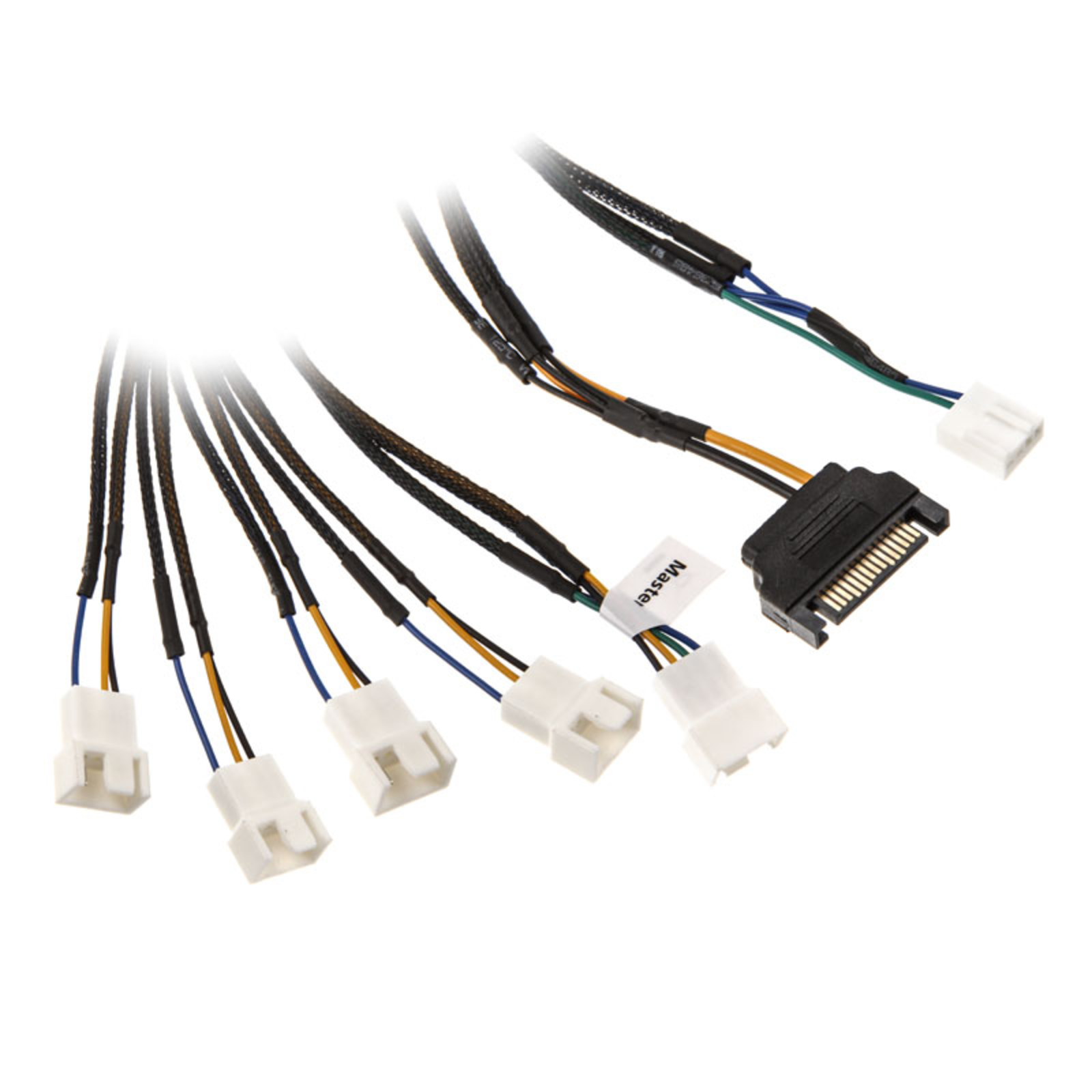AKASA Flexa FP5S PWM Distribution Cable (5 Fans) Sleeved 45cm