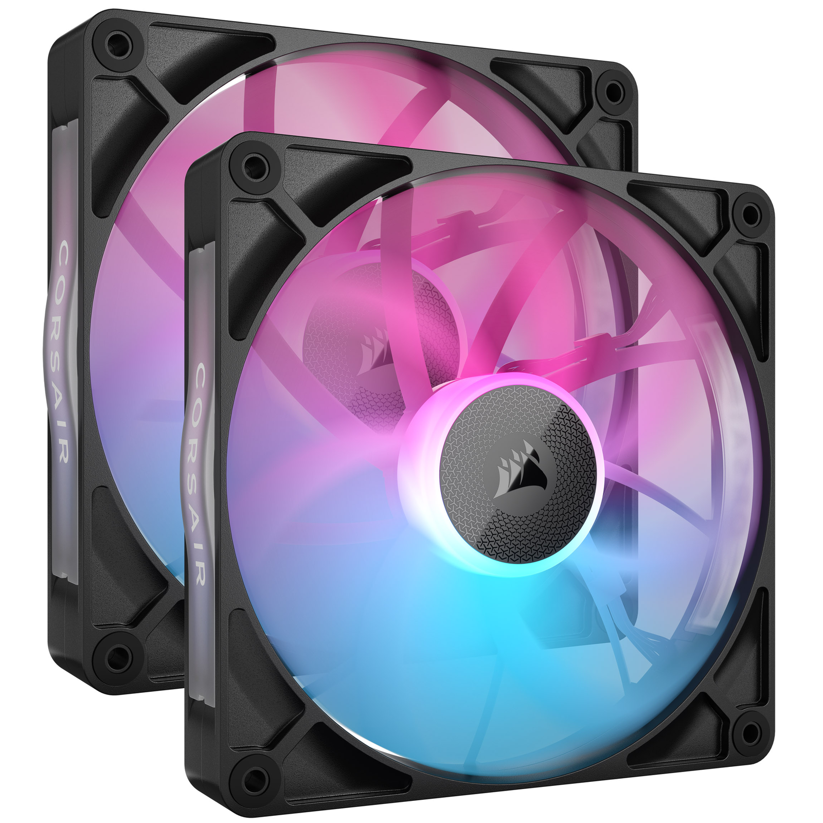 Corsair Fan 140x140x25 RX140 RGB ICUE Link Dual Kit