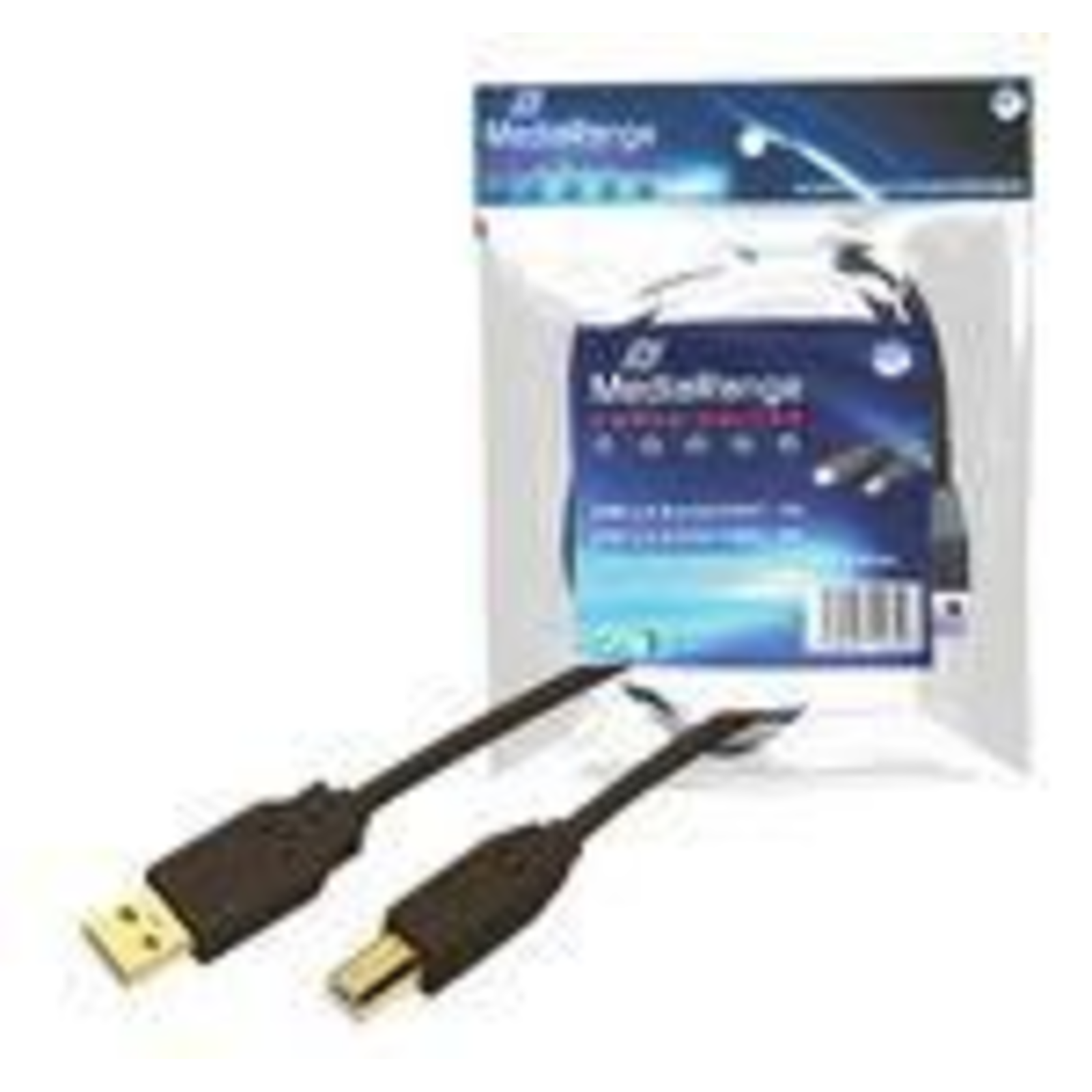 MEDIARANGE Printer Cable USB Cable USB (M)