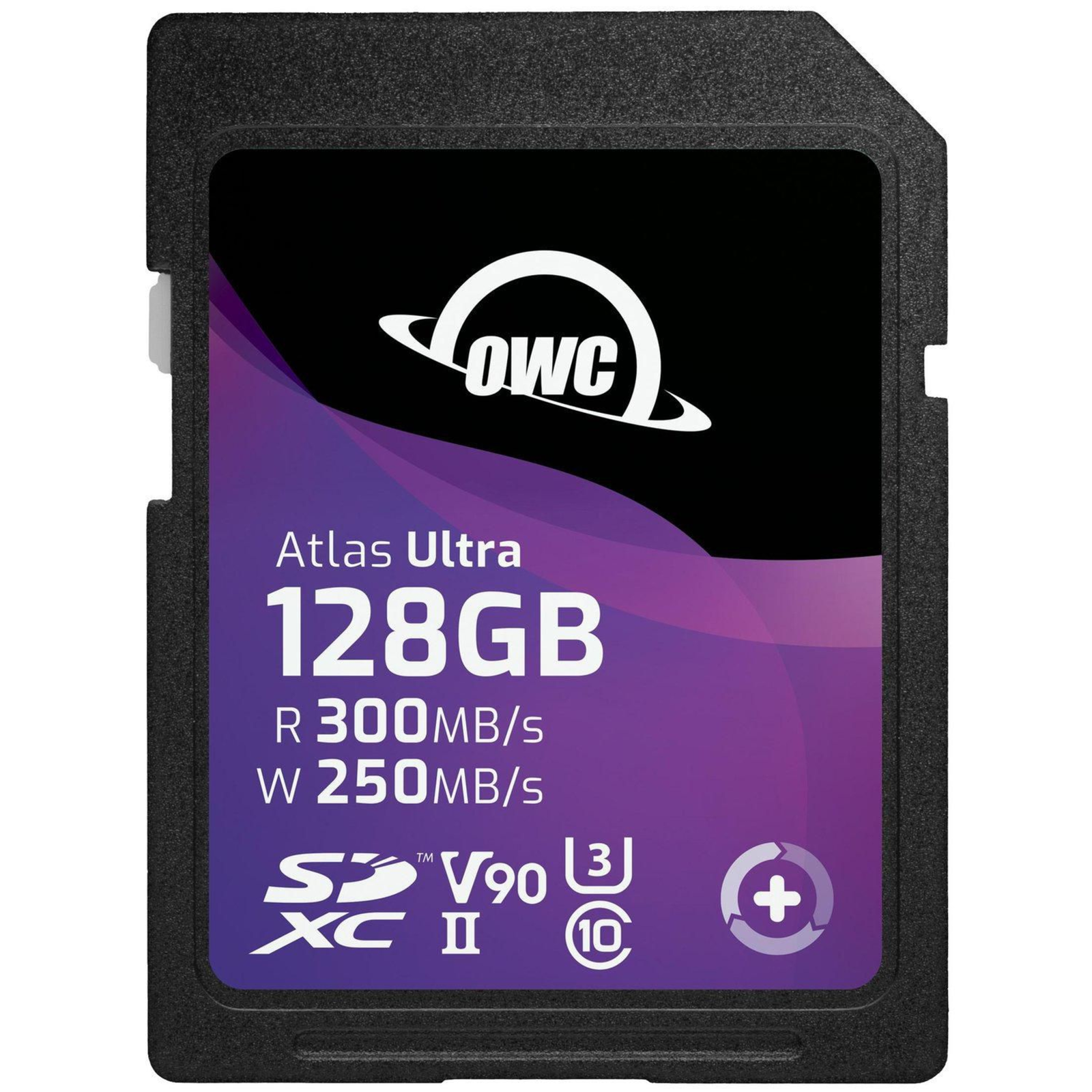 OWC SDXC Atlas Ultra 128GB UHS-II V90 300/250 MB/sec