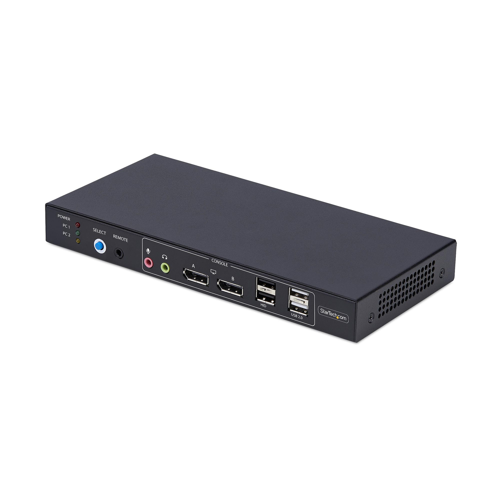 StarTech 2-Port Dual-Monitor DP KVM Switch W/Video Matrix 4K 60Hz