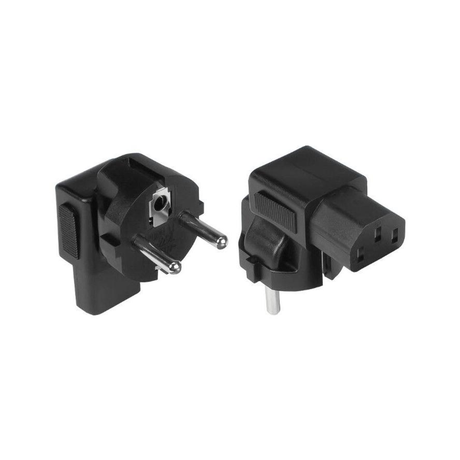 Good Connections PA-0133S Type E/F Hybrid C13 250 V 10 A Black Polyvinyl Chloride (PVC)