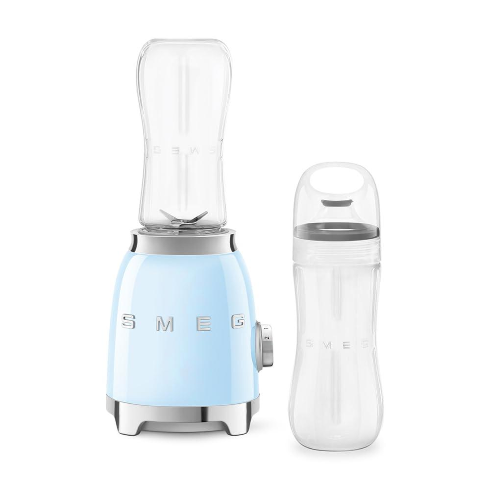 Smeg PBF01PBEU Stainless Steel Blender Blue