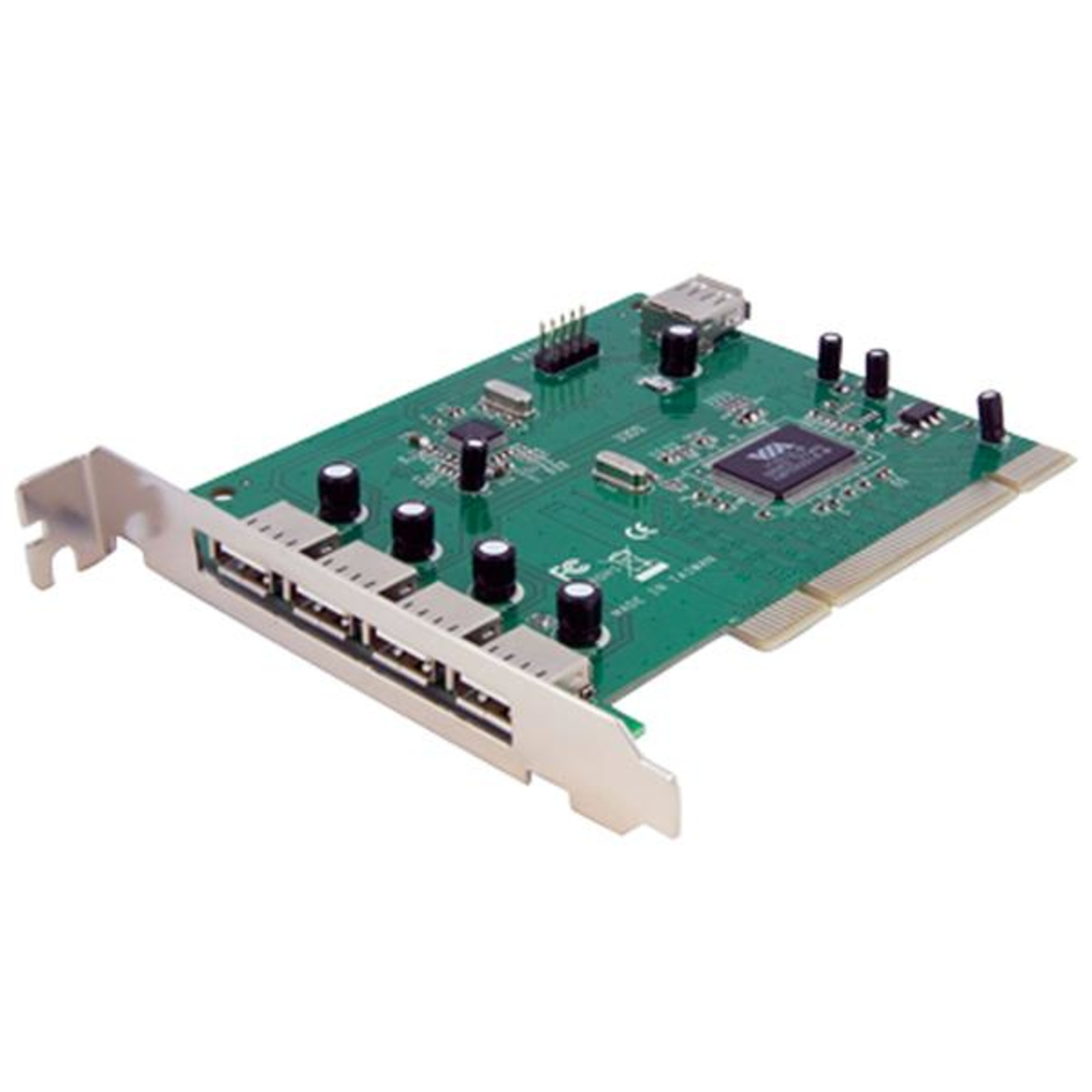 StarTech.com 7 Port USB 2.0 PCI Interface Card PCI-PCI-X USB 2.0 PCI 2.2 Green CE FCC