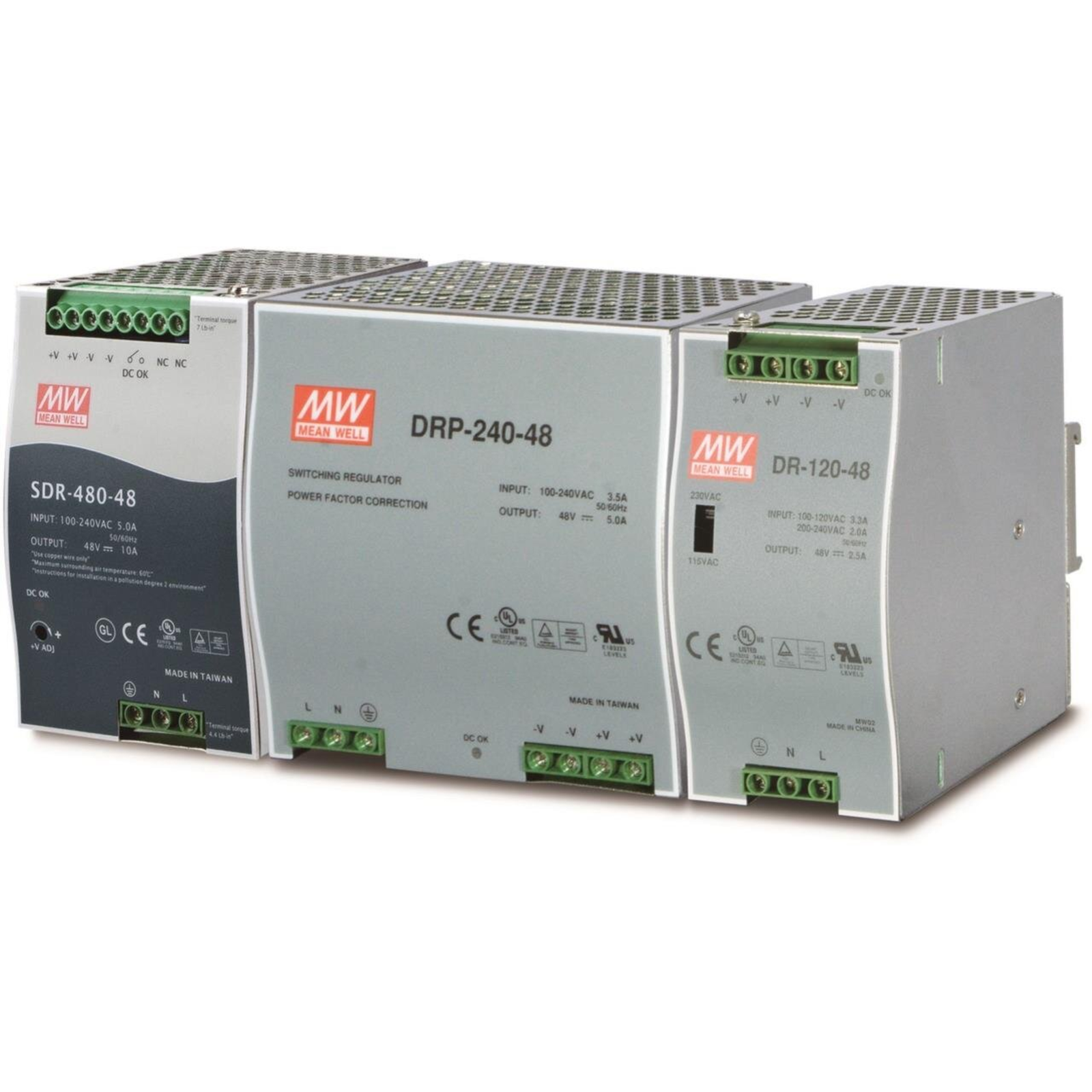 PLANET PWR-240-48 Power Supply 240 W Blue Gray