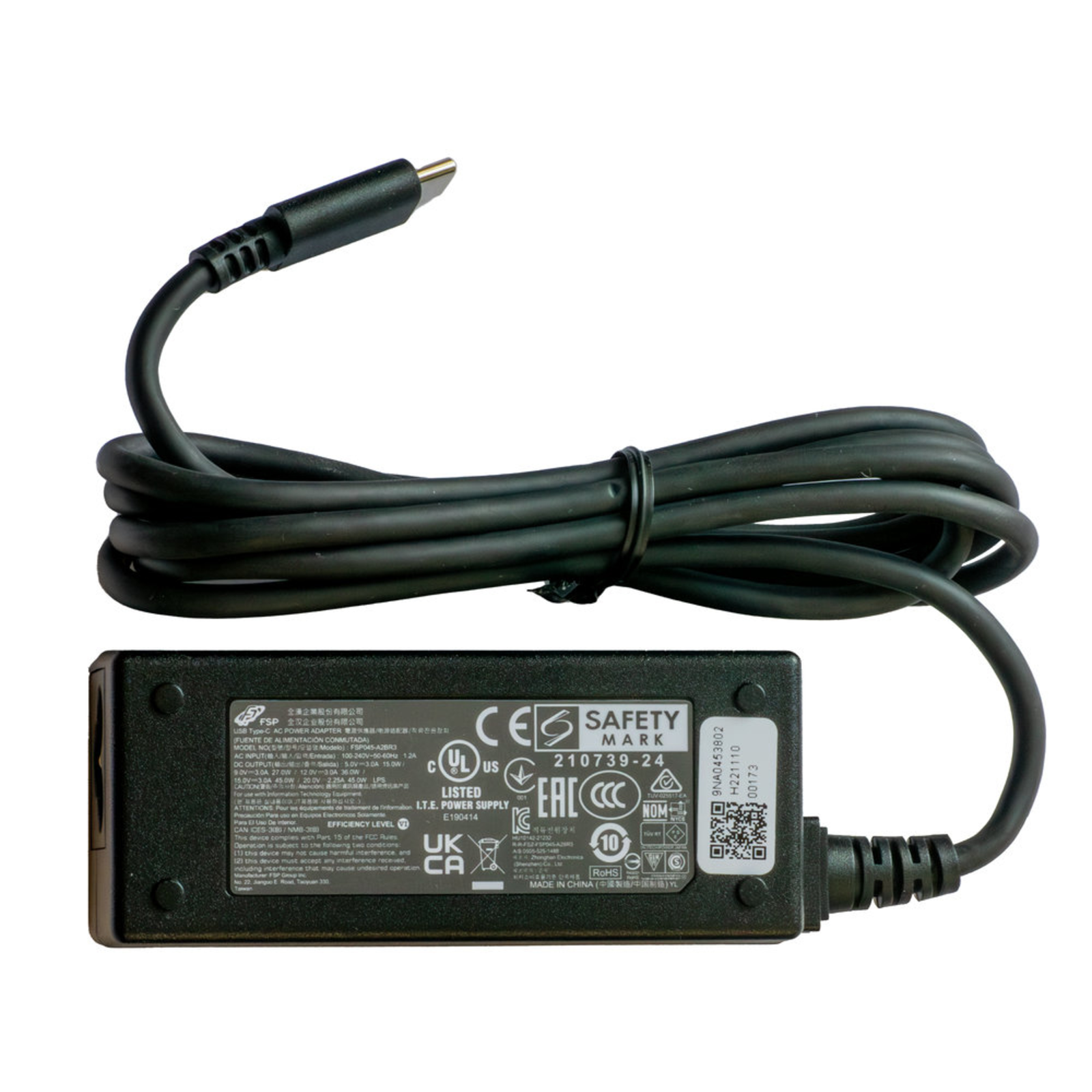 Zebra USB-C Power Adapter AC 100-240 V (PWR-BGA15V45W-UC2-WW)