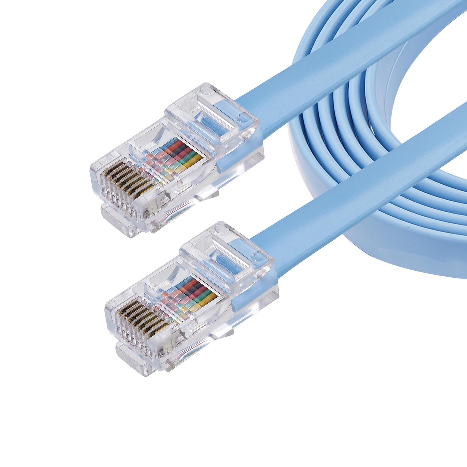 StarTech.com 1.8 M Cisco Console Rollover Cable RJ45 Ethernet Plug/Plug Network Cable RJ-45 (M)