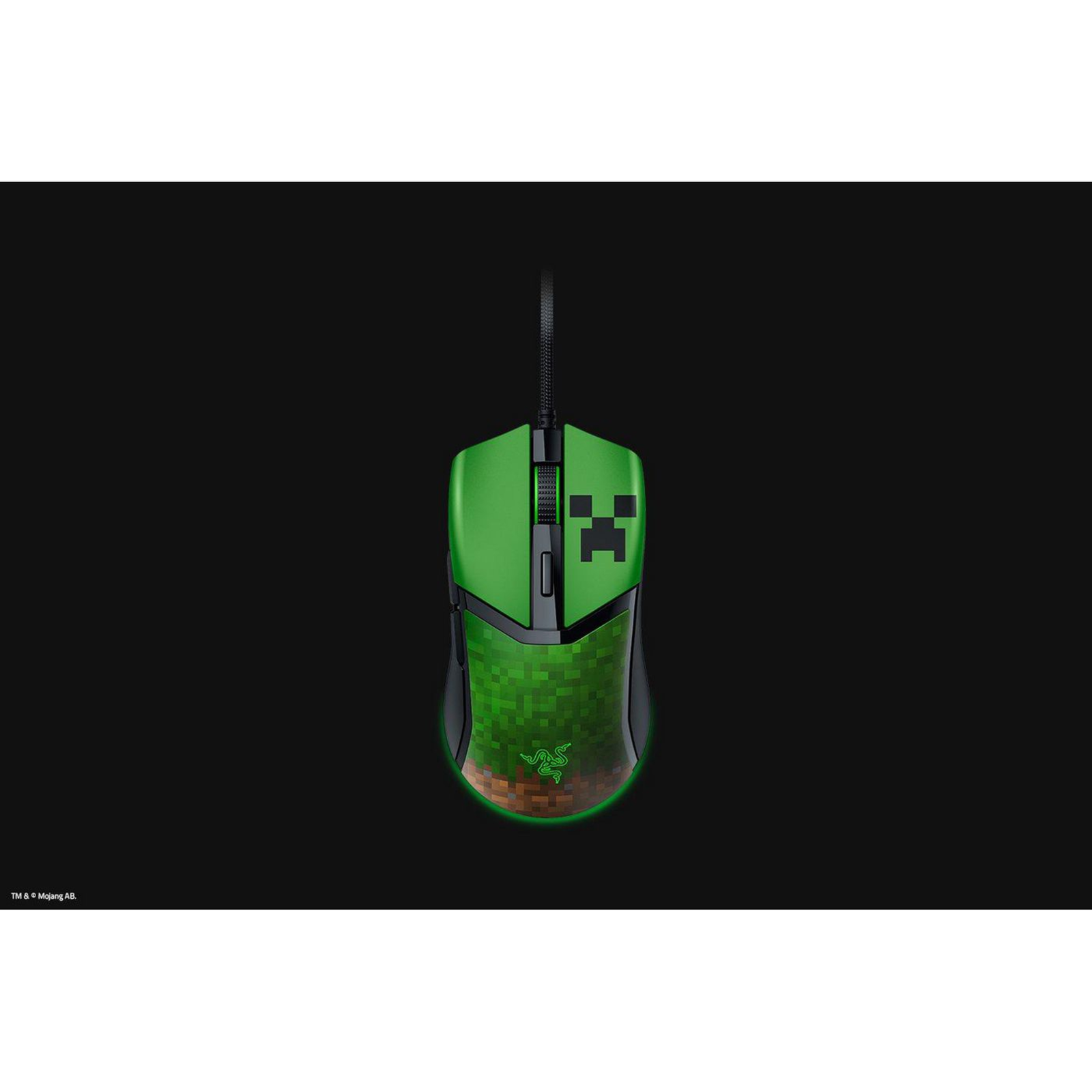Razer Cobra Wired Gaming Mouse Minecraft Edition