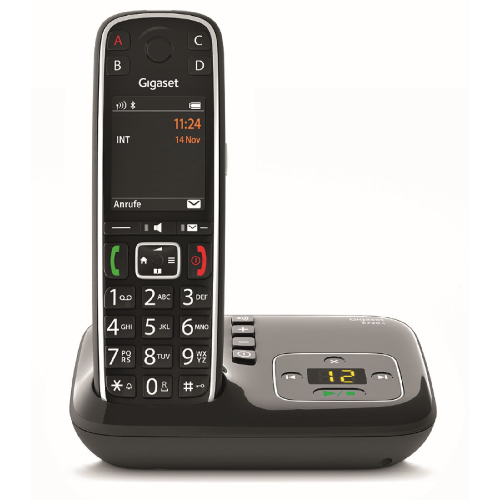 Gigaset E720A Analogue DECT Phone Cordless Handset 200 Entries Caller ID