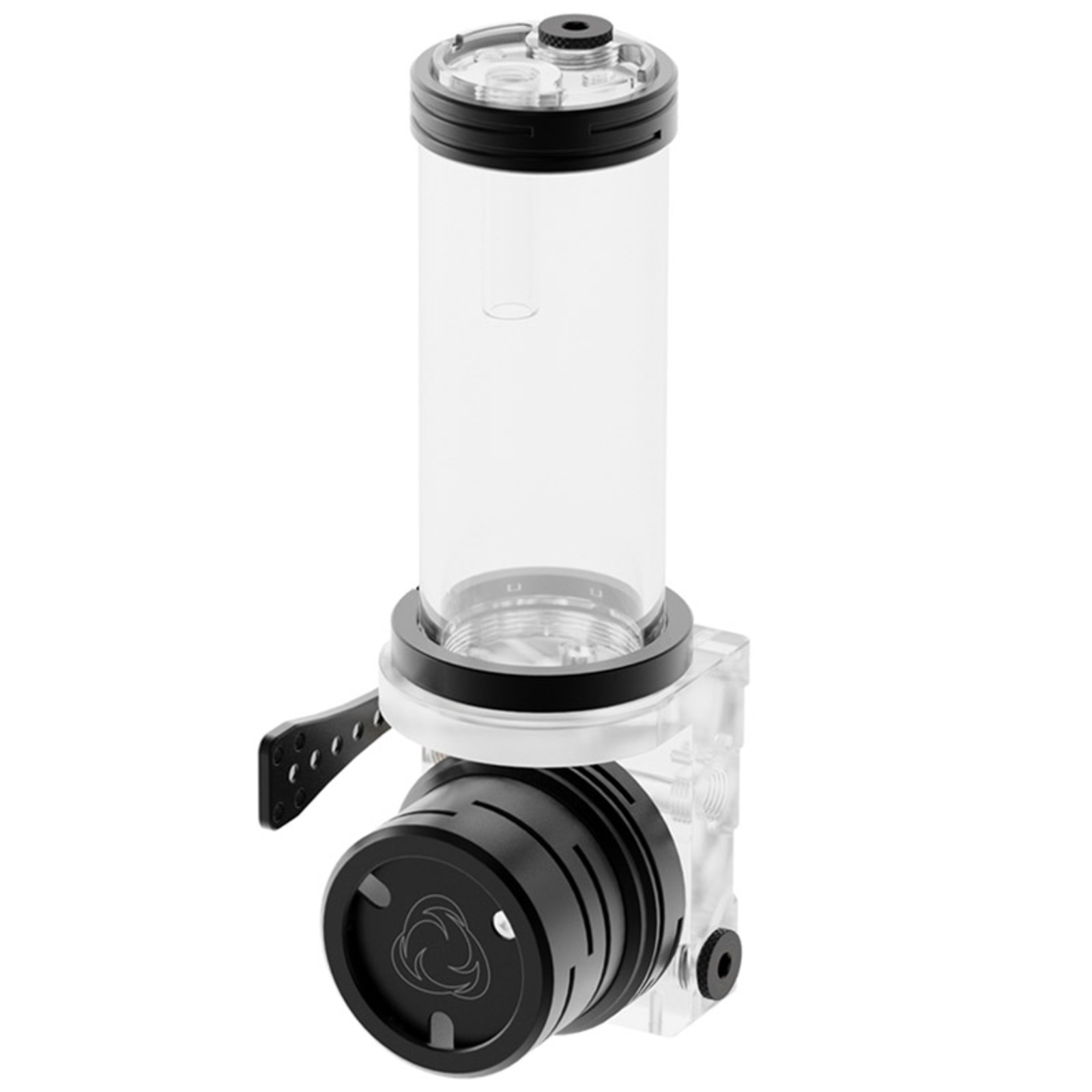 Singularity Computers Predium 2.0 ARGB 150 D5 Reservoir Combo without Pump Acrylic Black