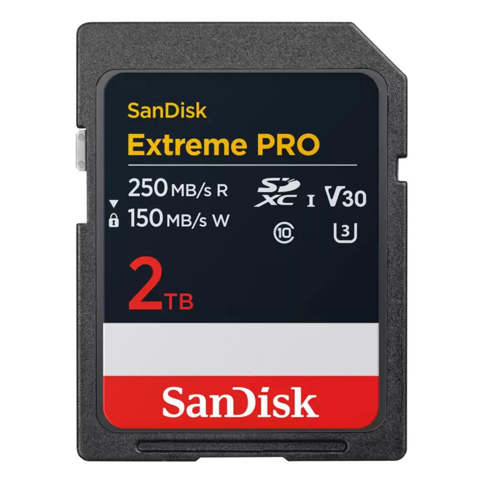 SanDisk EXTREME PRO SDXC UHS-I Card 2TB up to 250MB/S RS And 150MB/S WS