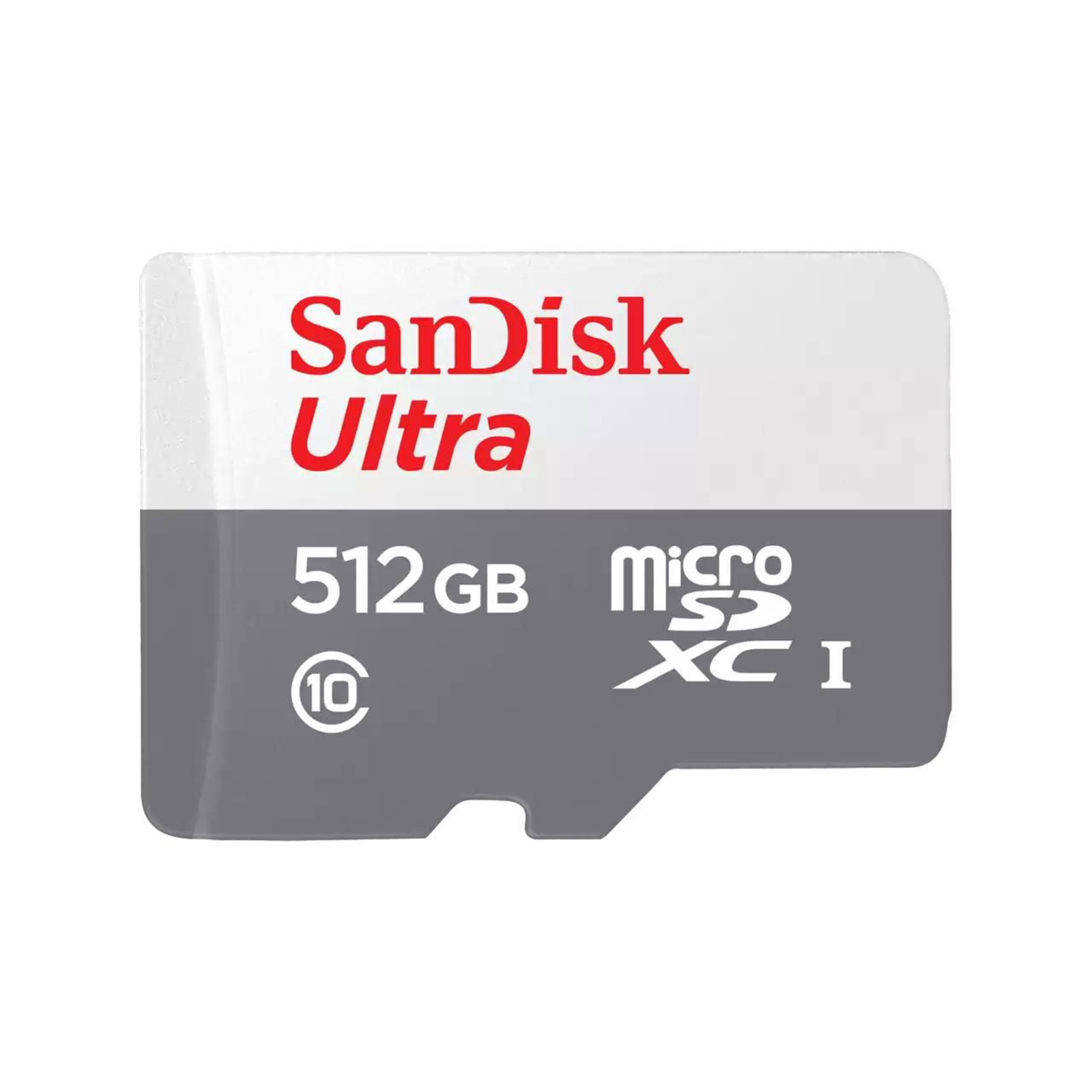 SanDisk Ultra 512 GB MicroSDXC Class 10 UHS-I 100 MB-s White Grey