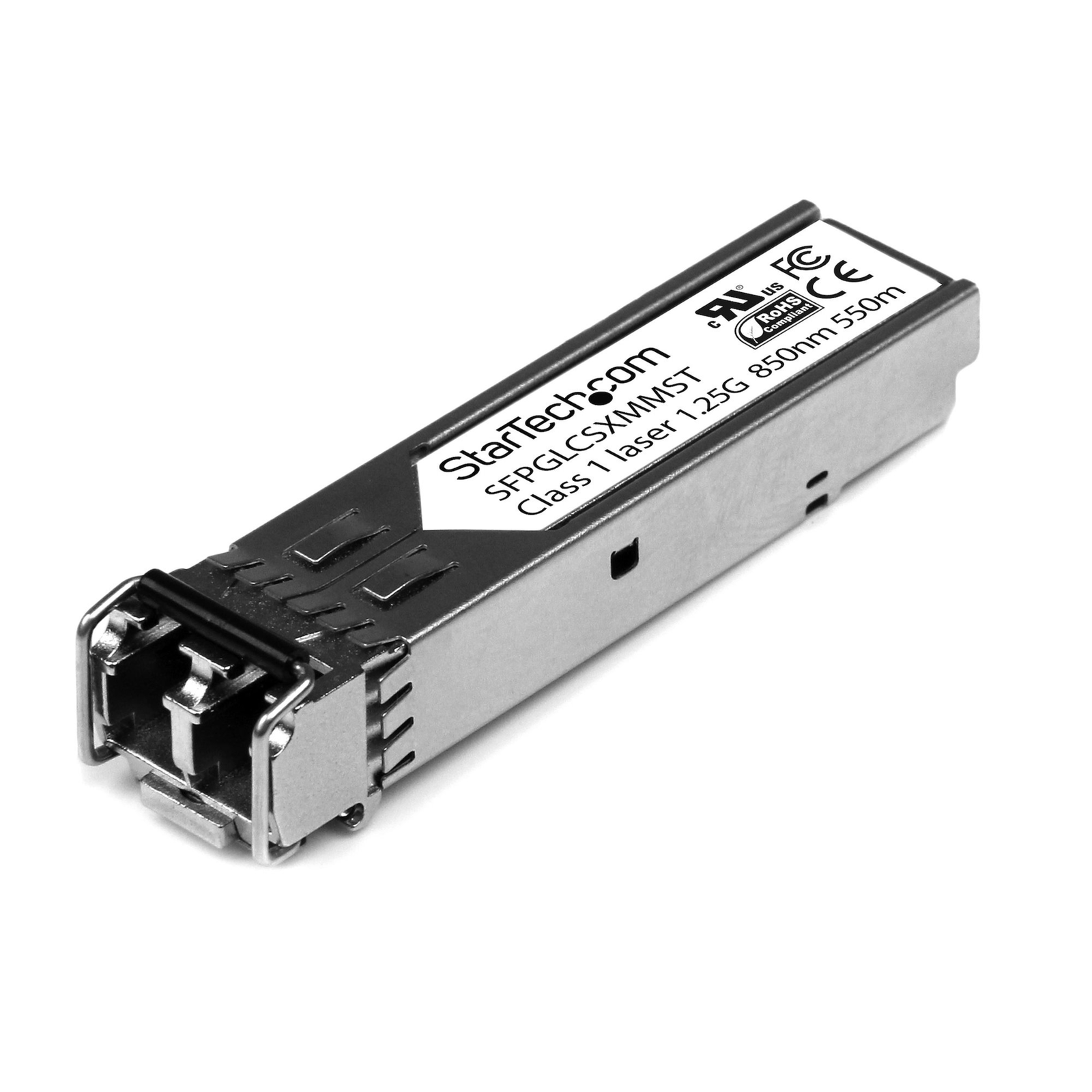 StarTech.com Cisco GLC-SX-MM Compatible SFP Transceiver Module 1000BASE-SX Fibre Optics 1250 Mbits