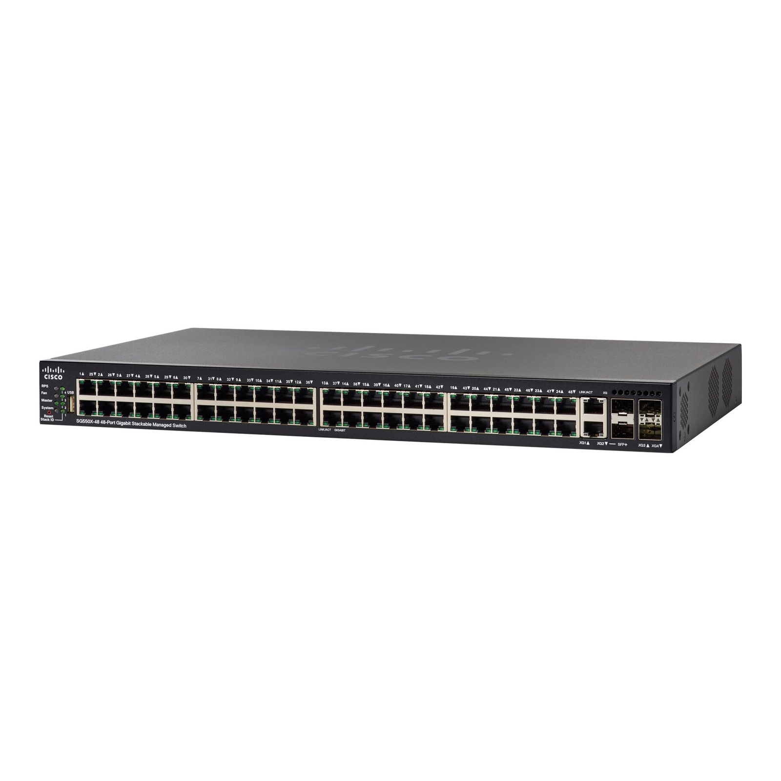 Cisco SG550X 48-Port Gigabit Stackable Managed
