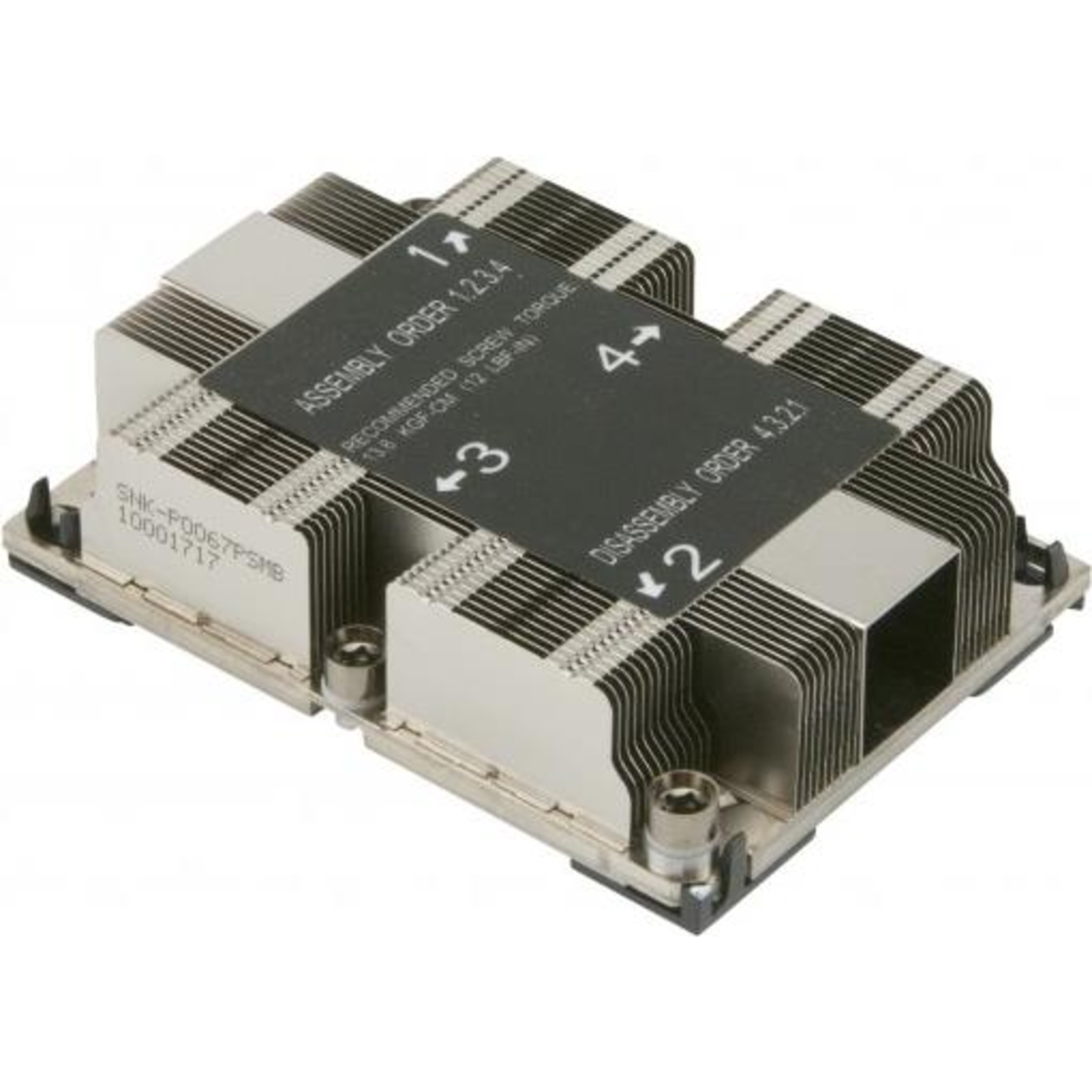 Supermicro Heat Sink X11 Purley Platform 1U Series