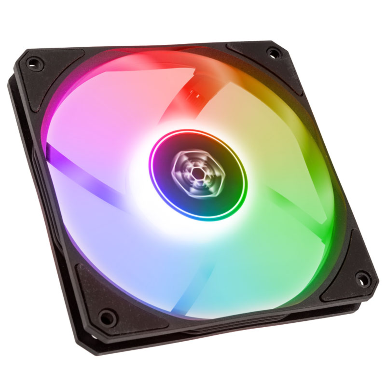 SilverStone SST-AS120B-ARGB 120x120 15 Black transparent