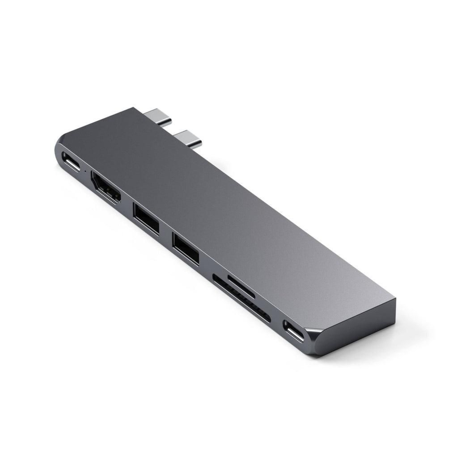 Satechi ST-HUCPHSM Docking USB 3.2 Gen 2 (3.1 Gen 2) Type-C 100 W 1.4/2.3 Grey Space Gray