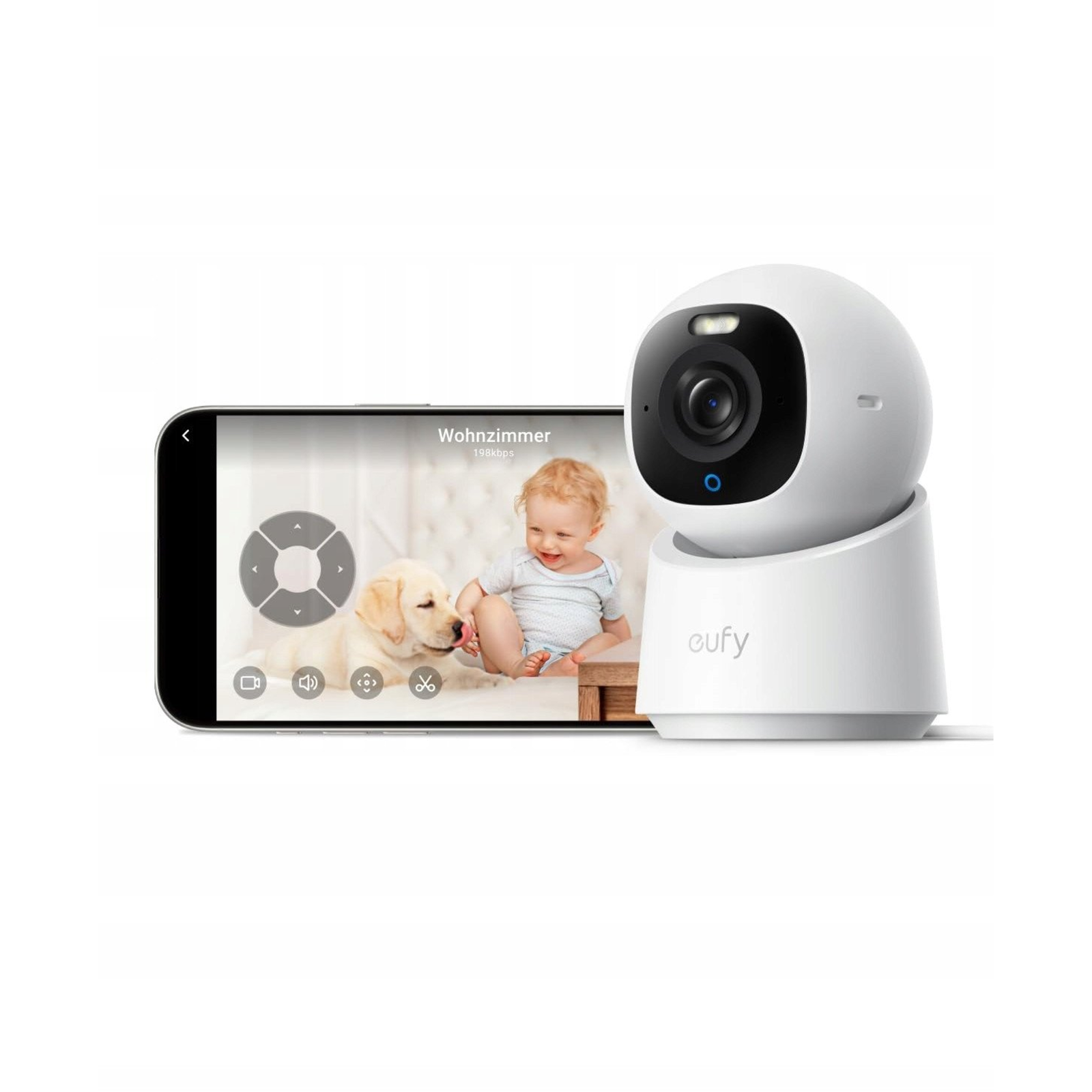 Anker Innovations Eufy E30 Network Surveillance Camera Pan/tilt Indoor Use Colour (day And Night)