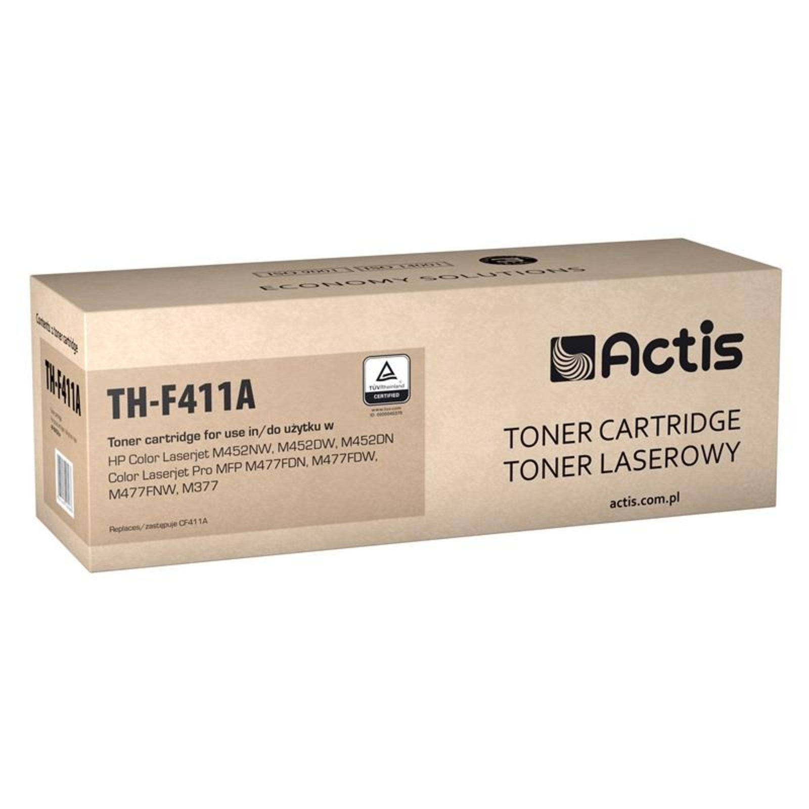 ACTIS TH-F411A Toner Replacement HP 410A CF411A Standard 2,300 Pages Blue