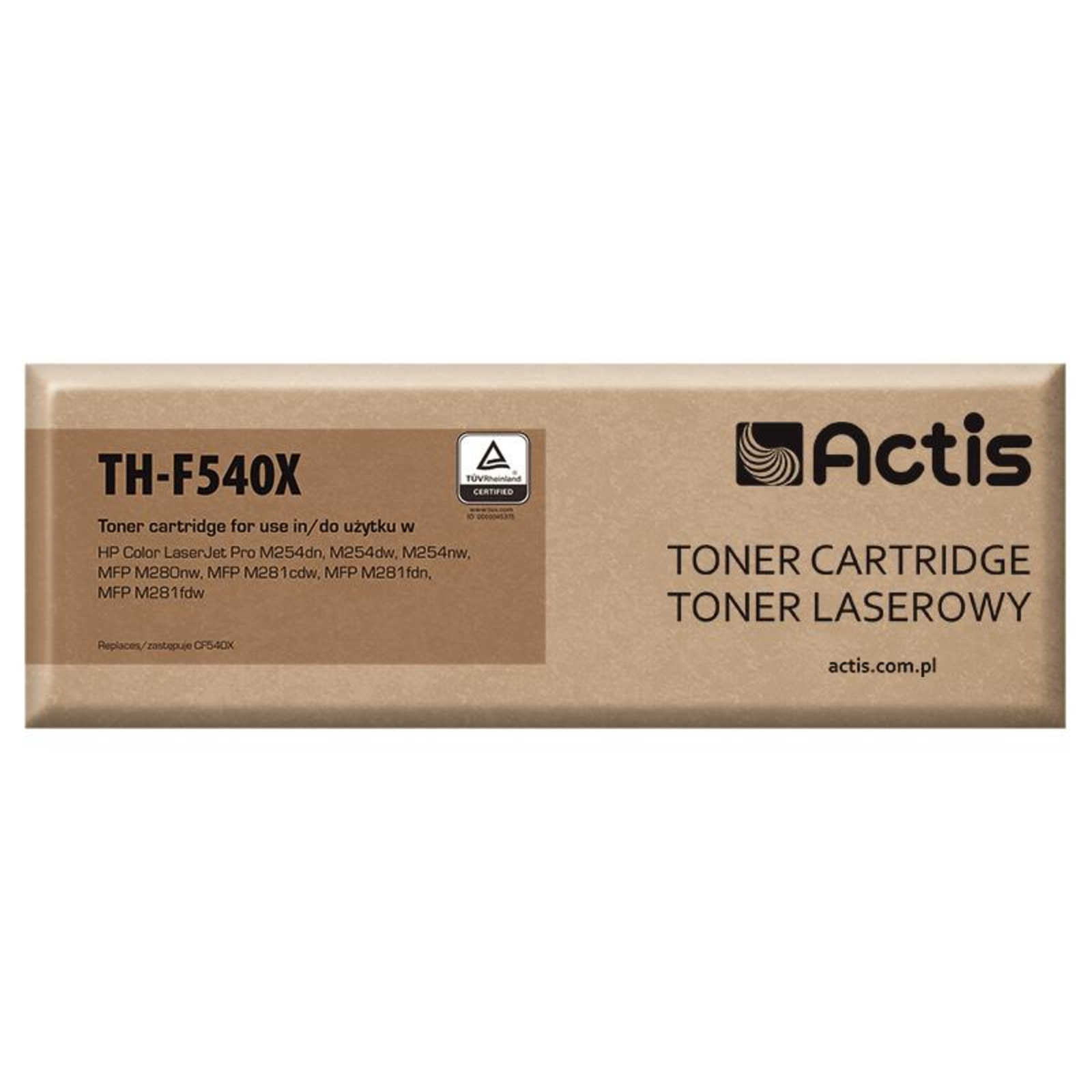 ACTIS TH-F540X Toner Replacement HP 203X CF540X Standard 3200 Pages Black