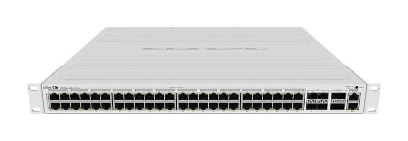 Switch MIKROTIK CRS354-48P-4S+2Q+RM Type L3 4xSFP+ 2xQSFP+ 1 PoE ports 48 CRS354-48P-4S+2Q+RM