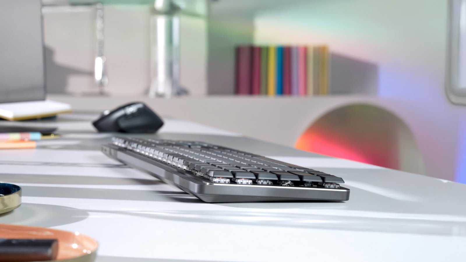 KEYBOARD WRL MX MECHANICAL ENG/GRAPHITE 920-010758 LOGITECH