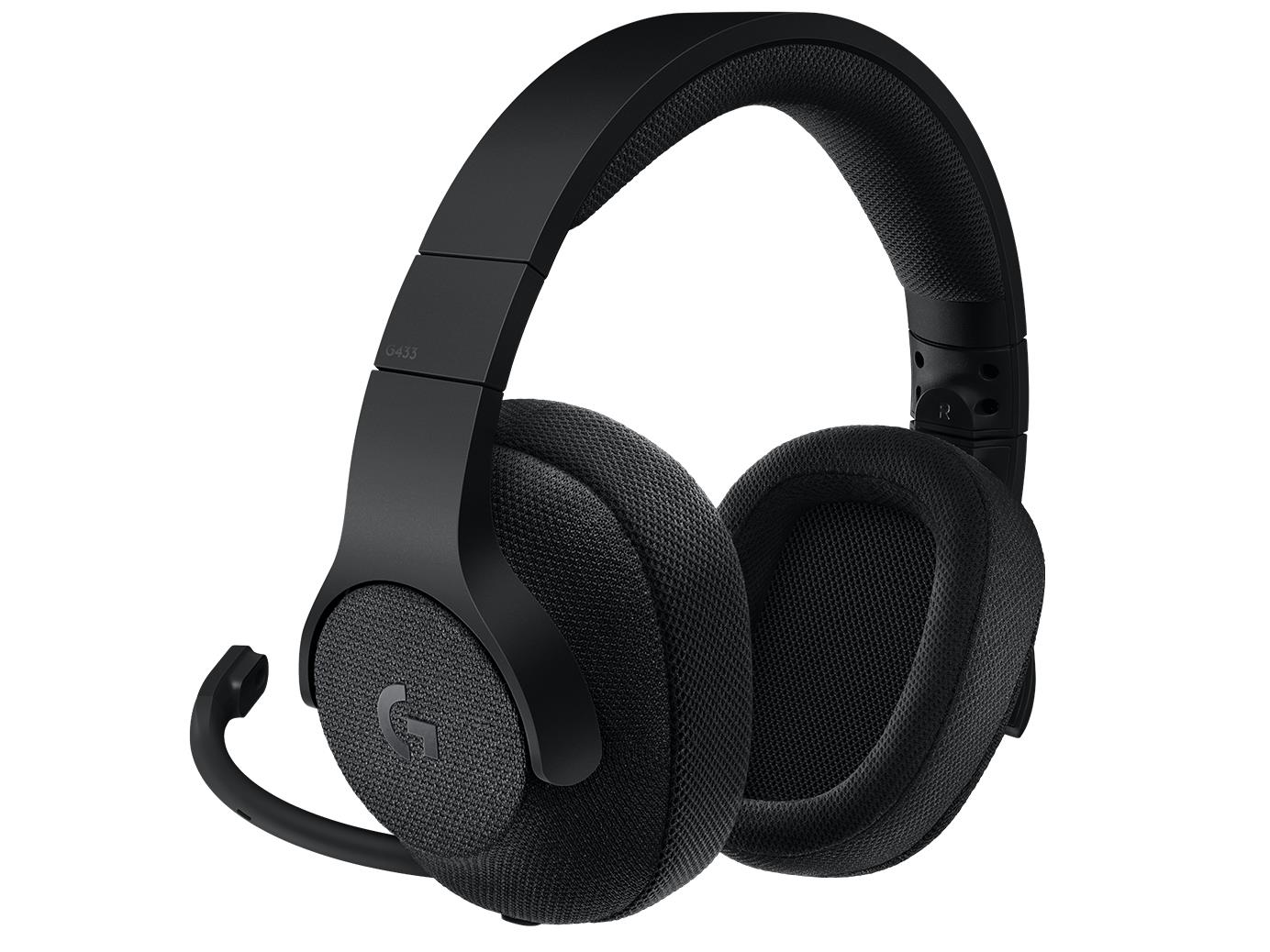 HEADSET GAMING G433/BLACK 981-000668 LOGITECH