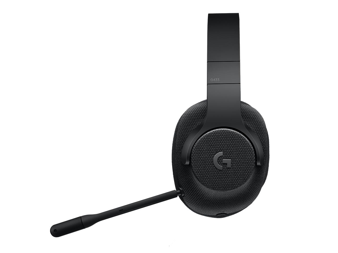 HEADSET GAMING G433/BLACK 981-000668 LOGITECH