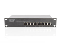 10 INCH 8 P GIGABIT POE SWITCH - 8X10/100/1000MBPS RJ45 POE 96W