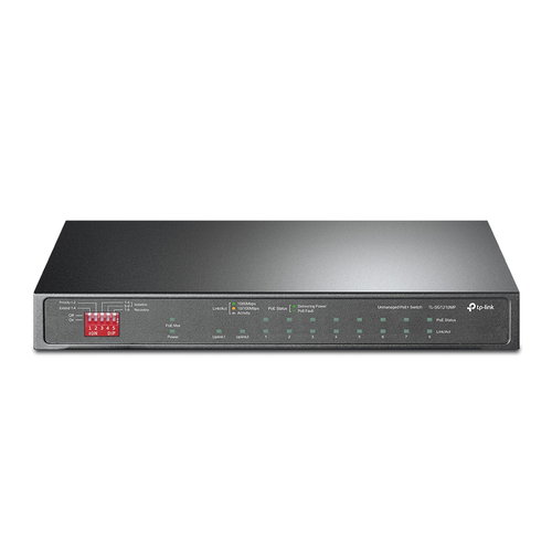 10-PORT POE GIGABIT SWITCH - DESKTOP WITH 8-PORT POE+