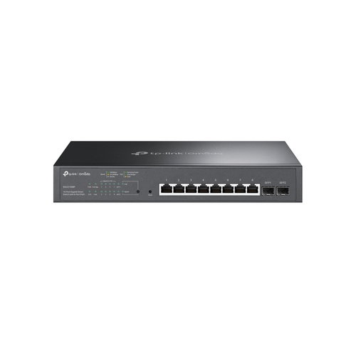 10-PORT GIGAB SMART SWITCH POE+ - 2 GIGABIT SFP SLOTS