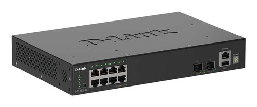 10-PORT 1G SMART STACK SWITCH - 2X 10G SFP+ 8X 1G LAN