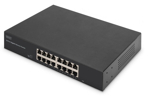 16-PORT GBIT SWITCH 19ZOLL UNMA - 16-PORT 10/100/1000BASE-T