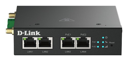 4G LTE M2M VPN POE+ ROUTER - 2X FE POE+ LAN 2X FE LAN