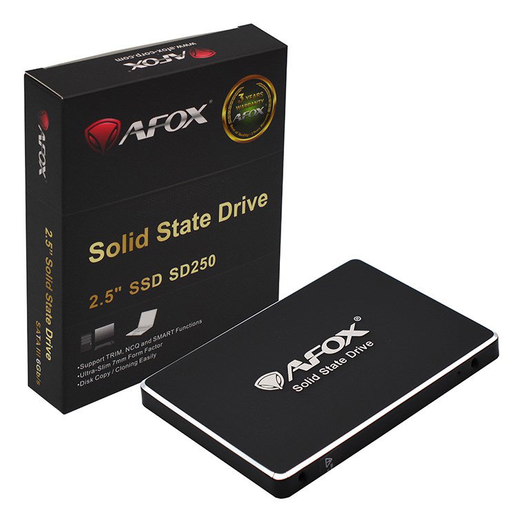 AFOX SD250-2000GN internal solid state drive 2 TB 2.5 Serial ATA III 3D NAND