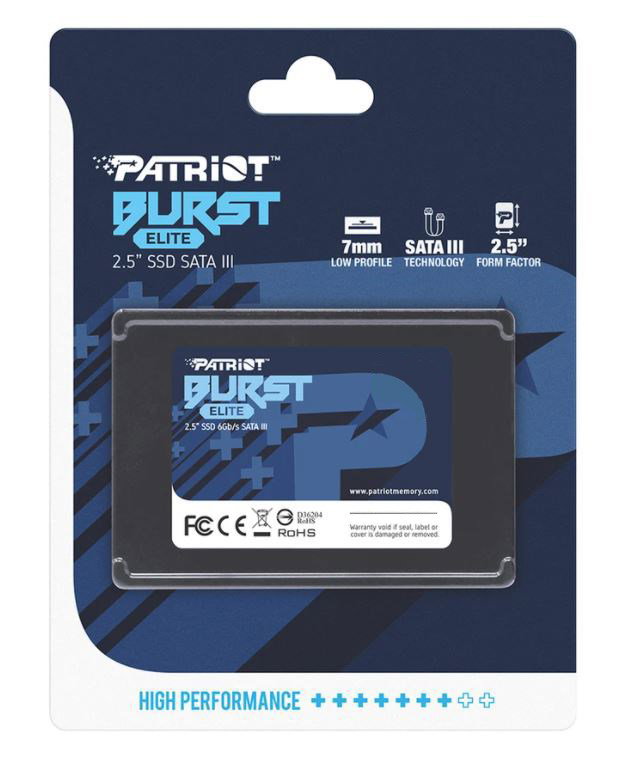 Patriot Memory BURST Elite 2.5 2.5 120 GB Serial ATA III