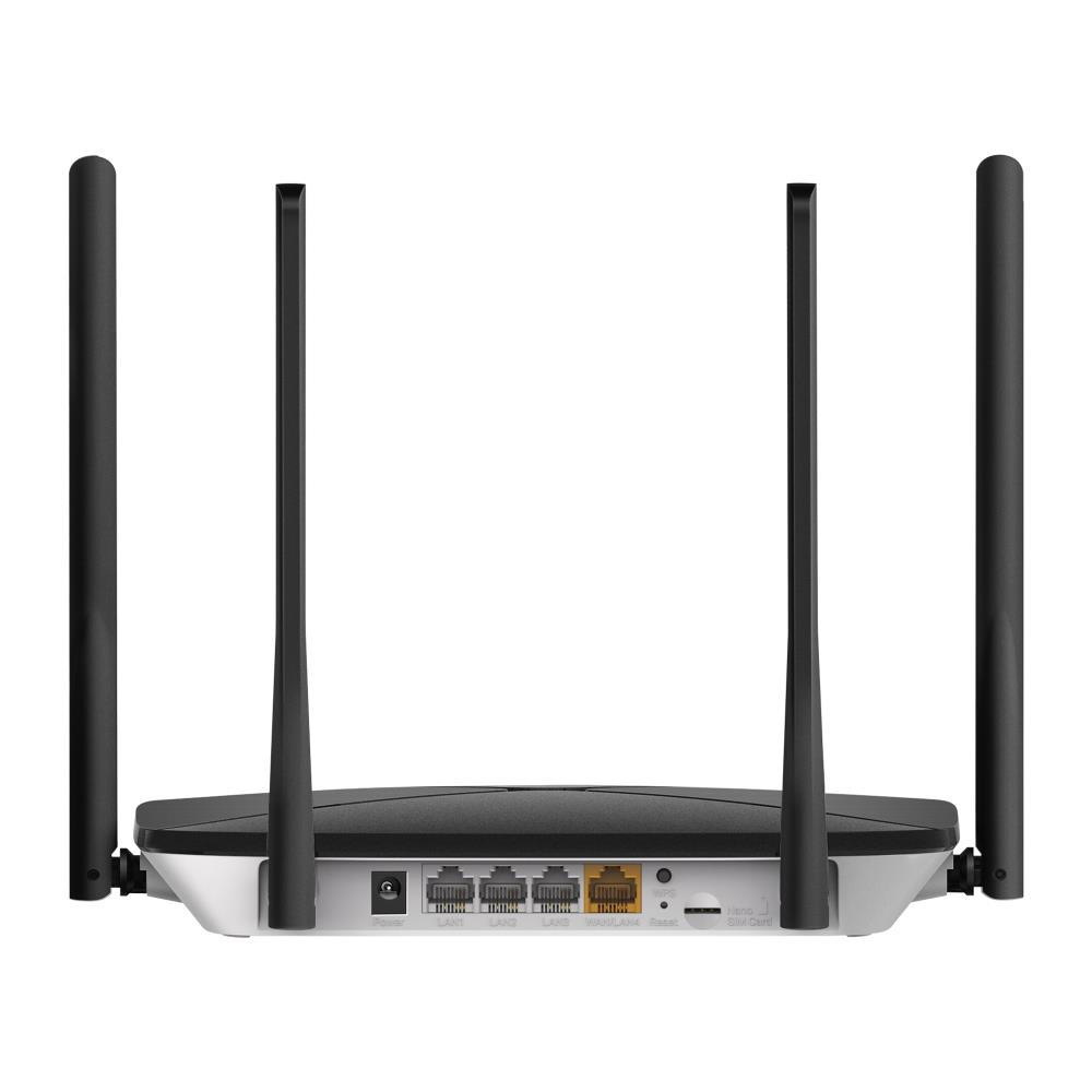 Wireless Router MERCUSYS Router 300 Mbps LAN \ WAN ports 1 Number of antennas 4 4G MB115-4G
