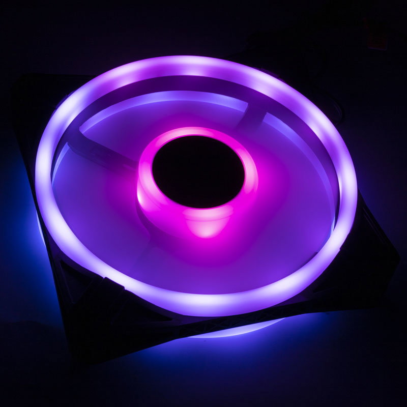 Corsair iCUE QL140 RGB PWM fan - 140mm, black